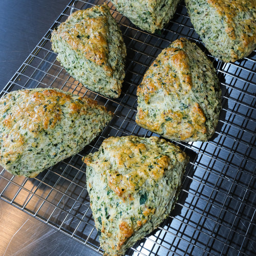 Green Goddess Scones