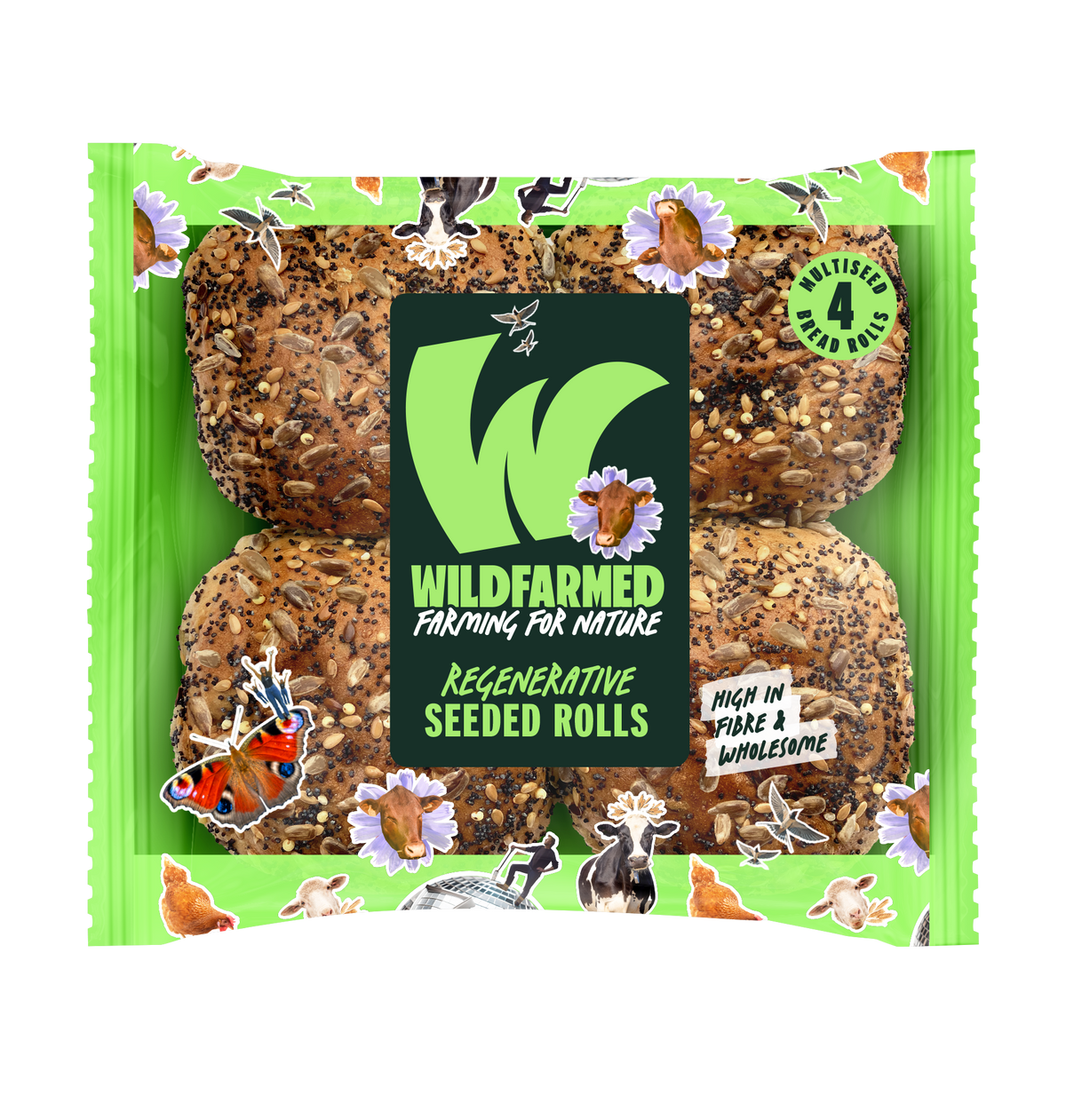 Wildfarmed Regenerative Seeded Rolls