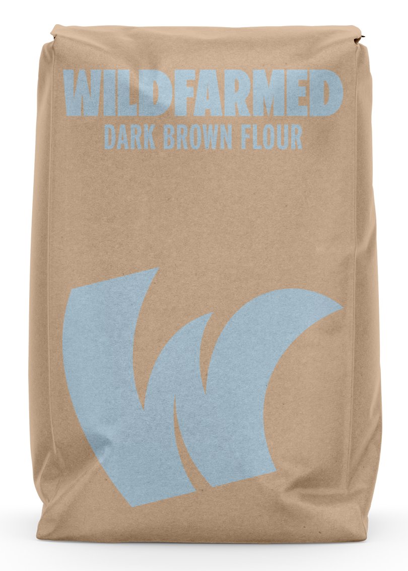 1.5kg Bag of Wildfarmed Regenerative Dark Brown Flour