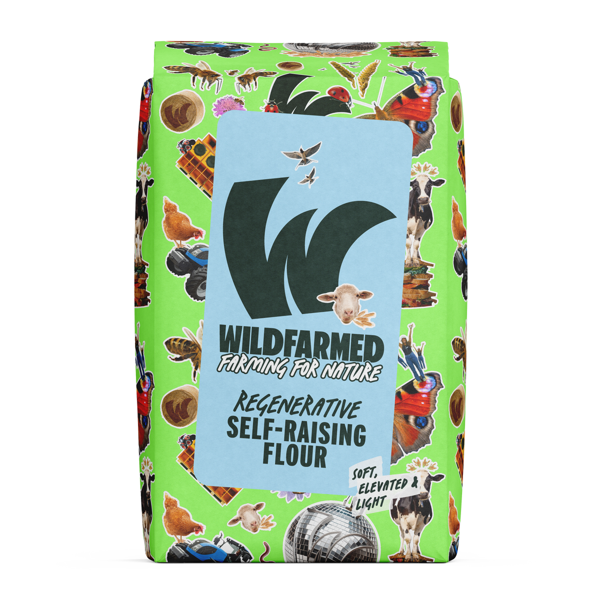 WILDFARMED SELF-RAISING FLOUR